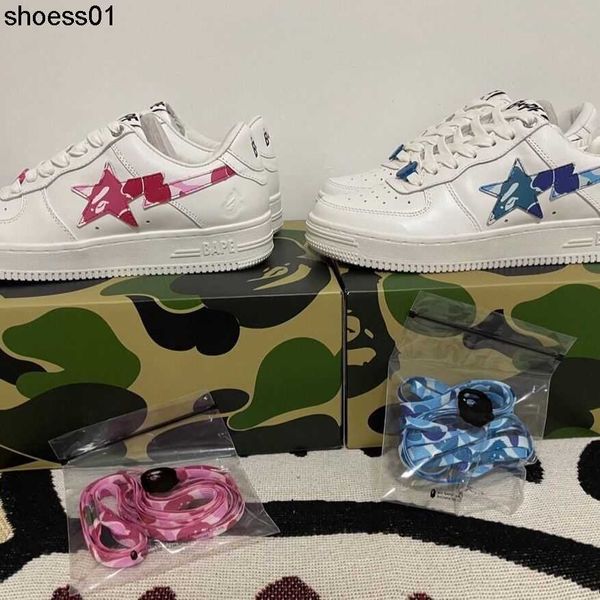 bapesta shoes fashion street versatile skateboarding couples second generation camo blue green pink casual low sneakers, Black
bapesta shoes fashion street versatile skateboarding couples second generation camo blue green pink casual low sneakers, Black