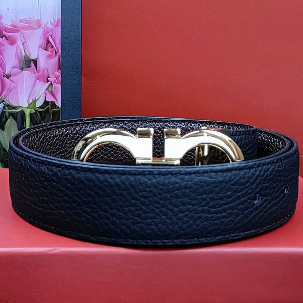new men belt designer jeans luxury belt women fashion classic lychee grain smooth buckle belts width 3.3cm size 95-125cm, Black;brown
new men belt designer jeans luxury belt women fashion classic lychee grain smooth buckle belts width 3.3cm size 95-125cm, Black;brown
