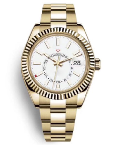 men watch sky automatic mechanical 2813 movement watches stainless steel 40mm luminous fashion business wristwatch skydweller luxury designe, Slivery;brown
men watch sky automatic mechanical 2813 movement watches stainless steel 40mm luminous fashion business wristwatch skydweller luxury designe, Slivery;brown