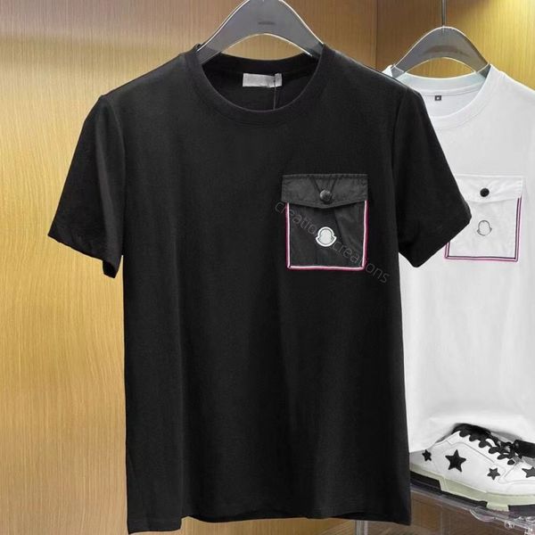 mens t shirts designer t shirts 2023ss summer men womens short sleeve tees luxury brand 100% cotton pocket t-shirt black white tees size xs-, White;black
mens t shirts designer t shirts 2023ss summer men womens short sleeve tees luxury brand 100% cotton pocket t-shirt black white tees size xs-, White;black
