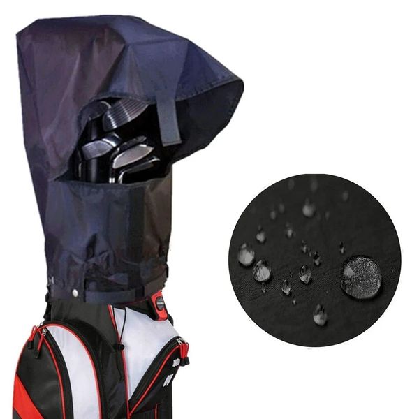 Image of Golf Bags Golf Bag Cover Hood Easy Installation Golf Bag Cover for Aviation Portable Foldable Soft Lightweight Outdoor Sports Accessories 231102
