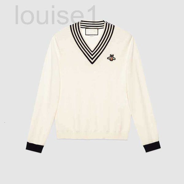 men's sweaters popularfashion autumn winter men women embroidery knit female pullover striped v-neck jumpers 16w2, White;black
men's sweaters popularfashion autumn winter men women embroidery knit female pullover striped v-neck jumpers 16w2, White;black