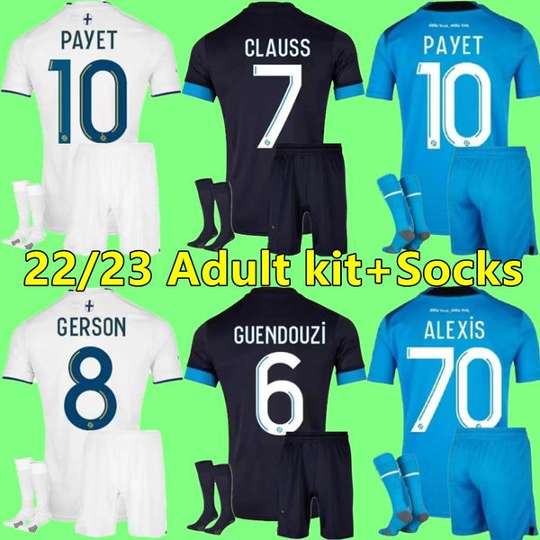 22/23 olympique de marseilles alexis soccer jerseys 2022 2023 guendouzi gerson payet om under bakambu milik maillot shirt kamara kids kit fo, Black
22/23 olympique de marseilles alexis soccer jerseys 2022 2023 guendouzi gerson payet om under bakambu milik maillot shirt kamara kids kit fo, Black
