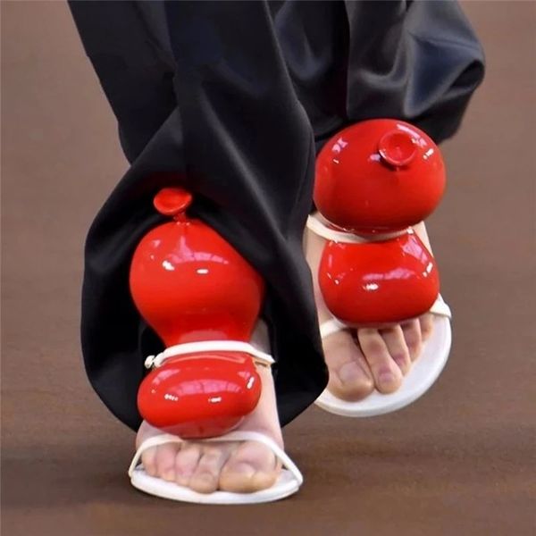 summer women red balloon sandals female peep toe stiletto heels slip on sandals runway shoes fashion banquet wedding shoes, Black
summer women red balloon sandals female peep toe stiletto heels slip on sandals runway shoes fashion banquet wedding shoes, Black