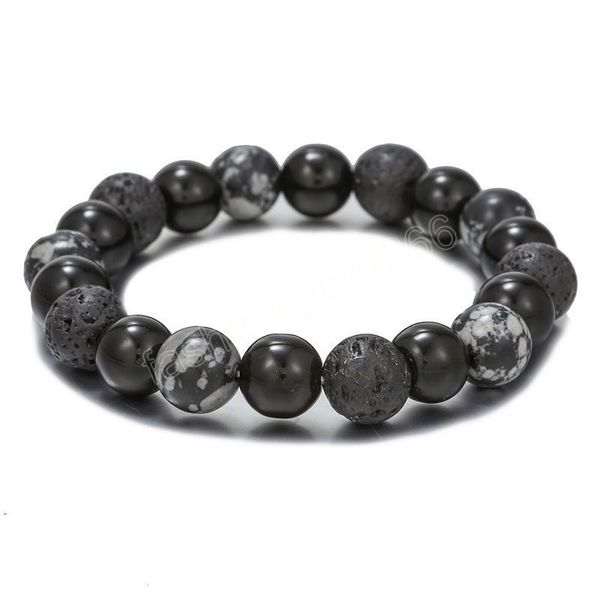 8mm 10mm natural stone handmade beaded strands charm bracelets yoga elastic bangle party club jewelry for women men, Golden;silver
8mm 10mm natural stone handmade beaded strands charm bracelets yoga elastic bangle party club jewelry for women men, Golden;silver