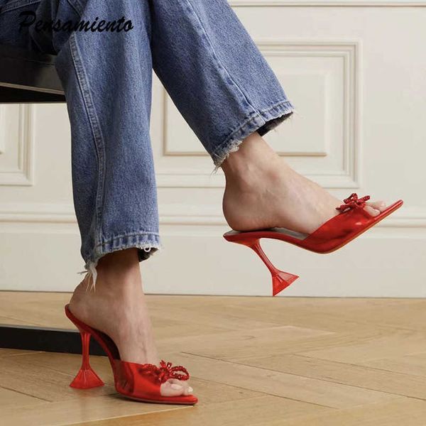 slippers 2023 ins style luxury rhinestones bowknot women sandals fashion female mules slides summer red soft pvc high heels jelly shoes, Black
slippers 2023 ins style luxury rhinestones bowknot women sandals fashion female mules slides summer red soft pvc high heels jelly shoes, Black