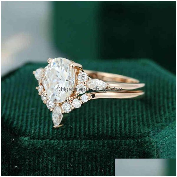 wedding rings cxsjeremy 14k rose gold bridal set 1.5ct oval cut 6x8mm moissanite engagement ring band women antique drop deli dhgarden dhcsv, Slivery;golden
wedding rings cxsjeremy 14k rose gold bridal set 1.5ct oval cut 6x8mm moissanite engagement ring band women antique drop deli dhgarden dhcsv, Slivery;golden