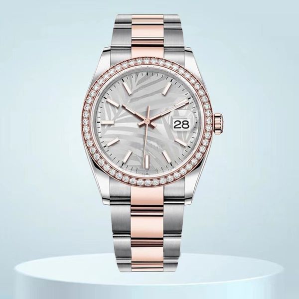 watches high quality diamond watch relojes Orologio palm leaf dial Diamond bezel 36mm 41mm couple moissanite watch 8215 movement stainless steel Jubilee strap, Sz20
watches high quality diamond watch relojes Orologio palm leaf dial Diamond bezel 36mm 41mm couple moissanite watch 8215 movement stainless steel Jubilee strap, Sz20