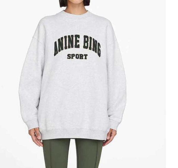 anine bing women sweatshirt designer pullover classic letter embroidery letter inside fleece crew neck sweater long sleeves hoodie765, Black
anine bing women sweatshirt designer pullover classic letter embroidery letter inside fleece crew neck sweater long sleeves hoodie765, Black