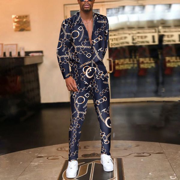 men's tracksuits vintage printed mens spring and autumn two piece sets fashion casual long sleeve shirts pants male streetwear 230403, Gray
men's tracksuits vintage printed mens spring and autumn two piece sets fashion casual long sleeve shirts pants male streetwear 230403, Gray