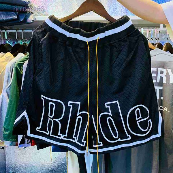men's shorts rhude tmtb ja morant 2023ss men women high street loose mesh contrast color drawstring athleisure, White;black
men's shorts rhude tmtb ja morant 2023ss men women high street loose mesh contrast color drawstring athleisure, White;black