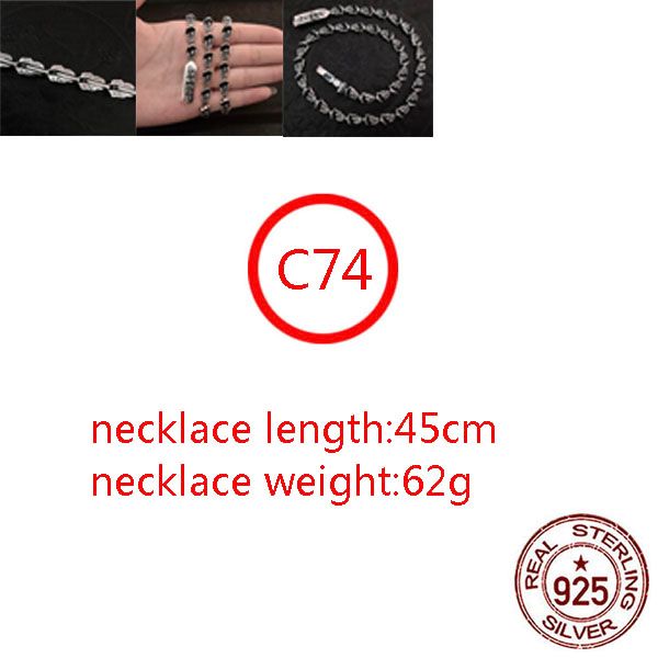 c74 s925 sterling silver necklace personalized fashion punk hip hop style jewelry tongue inlaid diamond cross flower letter shape gift for l
c74 s925 sterling silver necklace personalized fashion punk hip hop style jewelry tongue inlaid diamond cross flower letter shape gift for l