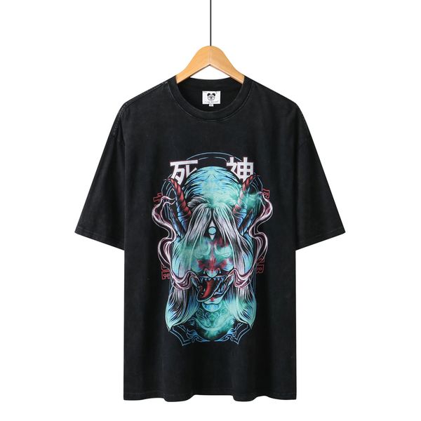23ss summer plus size washed cotton tee death god premium t shirt high street short sleeve men casual tshirts t100, Black;brown
23ss summer plus size washed cotton tee death god premium t shirt high street short sleeve men casual tshirts t100, Black;brown