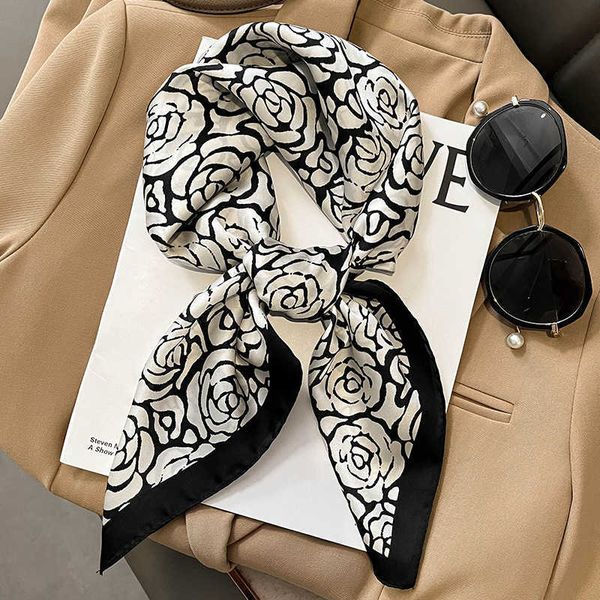 sarongs elegant floral scarf for lady fashion square silk neck kerchief bandana foulard soft hairbands women 2022 new bufanda p230323, Blue;gray
sarongs elegant floral scarf for lady fashion square silk neck kerchief bandana foulard soft hairbands women 2022 new bufanda p230323, Blue;gray