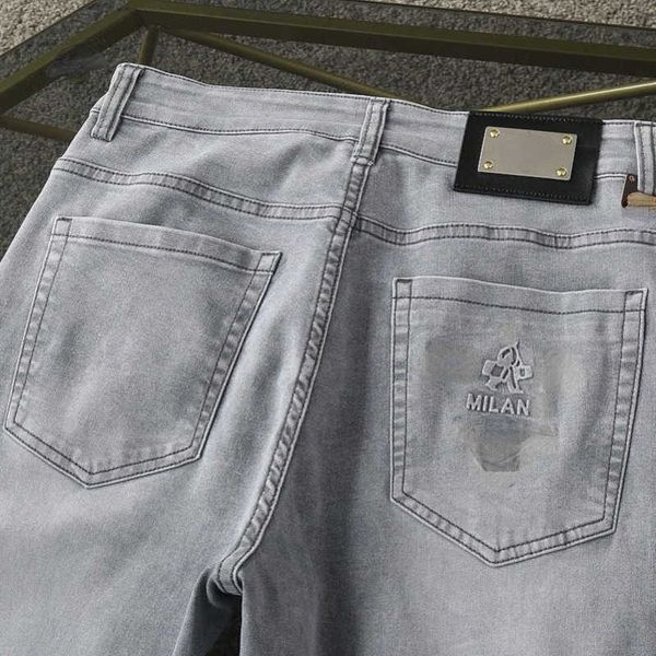 mens jeans summer men shorts designer casual pants luxury metal print washed trendy straight zipper access control business loose tracksuit, Blue
mens jeans summer men shorts designer casual pants luxury metal print washed trendy straight zipper access control business loose tracksuit, Blue