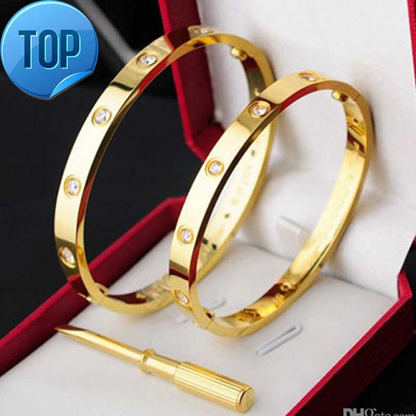 fashion silver ladies rose gold bracelets lady screw men screwdriver diamond luxury designer jewelry womens mens bangle box need extra, Black
fashion silver ladies rose gold bracelets lady screw men screwdriver diamond luxury designer jewelry womens mens bangle box need extra, Black