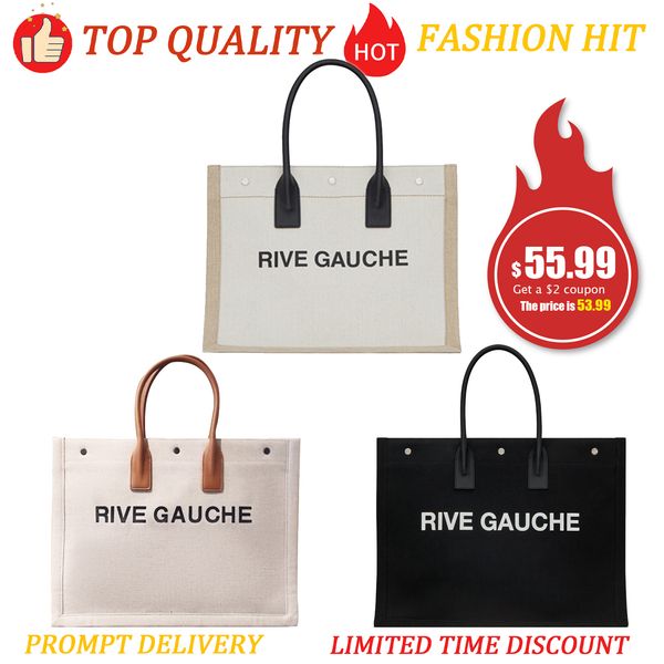 luxurys designer rive gauche handbag large city shopping womens men beach bags fashion cross body tote clutch bag hobo weekend travel canvas
luxurys designer rive gauche handbag large city shopping womens men beach bags fashion cross body tote clutch bag hobo weekend travel canvas