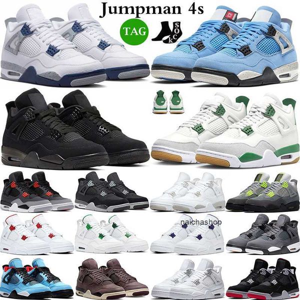 box with basketball shoes 4 4s men women pine green military black cat pn dust seafoam midnight navy red thunder lightning sports sneakers w
box with basketball shoes 4 4s men women pine green military black cat pn dust seafoam midnight navy red thunder lightning sports sneakers w