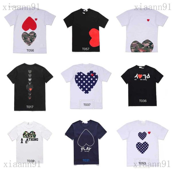men's t-shirts designer luxury brands cdgs classic shir fashion play lile red peach prined mens and womens round neck versaile couple d, White;black
men's t-shirts designer luxury brands cdgs classic shir fashion play lile red peach prined mens and womens round neck versaile couple d, White;black