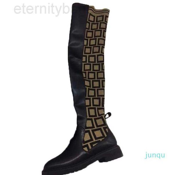 ff fend womens autumn winter socks boots soft cowhide elastic platform long boots designer high boot leather lady letter shoe flat women sho, Black
ff fend womens autumn winter socks boots soft cowhide elastic platform long boots designer high boot leather lady letter shoe flat women sho, Black