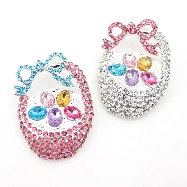 10 pcs/lot custom brooches fashion rhinestone easter egg basket bow shape brooch for easter festival day gift, Gray
10 pcs/lot custom brooches fashion rhinestone easter egg basket bow shape brooch for easter festival day gift, Gray
