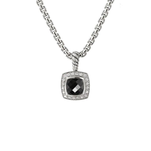 luxury pendant necklace with black onyx pendant design jewelry gemstone necklace for women, Silver
luxury pendant necklace with black onyx pendant design jewelry gemstone necklace for women, Silver