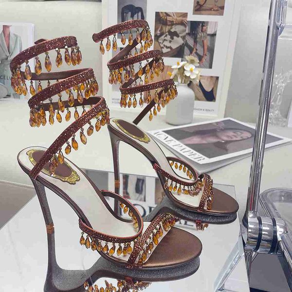 luxury designer sandals fashion rhinestone rene caovilla heel cleo sandal summer shoes party pumps ankle wrap around women sandels, Black
luxury designer sandals fashion rhinestone rene caovilla heel cleo sandal summer shoes party pumps ankle wrap around women sandels, Black