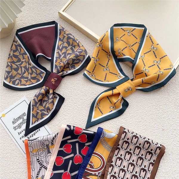 sarongs elegant small ear silk scarf women luxury spring summer neckerchief wrist towel korean style tie bag band ladies neck scarf p230323, Blue;gray
sarongs elegant small ear silk scarf women luxury spring summer neckerchief wrist towel korean style tie bag band ladies neck scarf p230323, Blue;gray