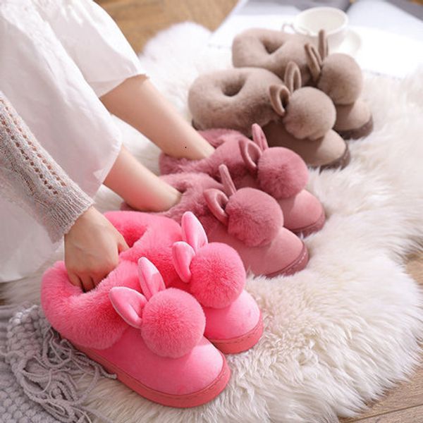 slippers winter slippers cute rabbit slippers winter home shoes women cotton fluffy slippers girls cute warm plus plush shoes 230403, Black
slippers winter slippers cute rabbit slippers winter home shoes women cotton fluffy slippers girls cute warm plus plush shoes 230403, Black