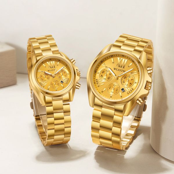 men women calendar wristwatches designer quartz movement fashion design bussiness watches stainless steel waterproof wristwatch gold for mal, Slivery;brown
men women calendar wristwatches designer quartz movement fashion design bussiness watches stainless steel waterproof wristwatch gold for mal, Slivery;brown