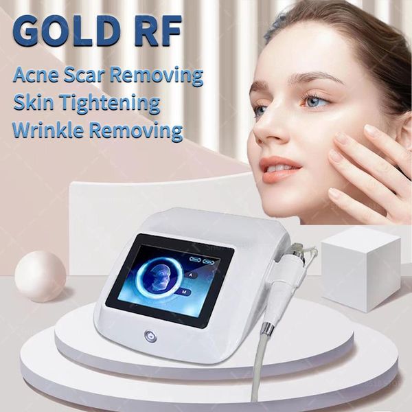 new technology skin tightening gold fractional rf microneedling machine for salon use radio frequency device
new technology skin tightening gold fractional rf microneedling machine for salon use radio frequency device
