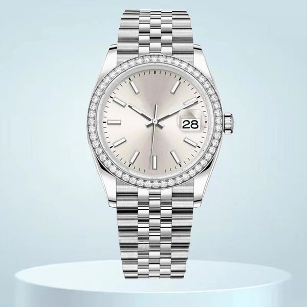 diamonds watch 36mm 41mm mens watch Womans relojes 8215 Automatic movement watches With Box Sapphire waterproof wristwatches Full stainless steel luxury watch, Sz9
diamonds watch 36mm 41mm mens watch Womans relojes 8215 Automatic movement watches With Box Sapphire waterproof wristwatches Full stainless steel luxury watch, Sz9