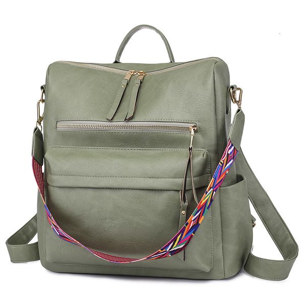 school bags trends women's backpack vintage pu leather day bag brown leisure travel vintage student schoolbag 230403
school bags trends women's backpack vintage pu leather day bag brown leisure travel vintage student schoolbag 230403