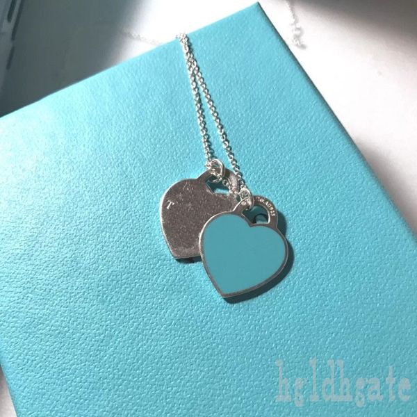 new style plated silver necklace t designer necklace women enamels tiktok pink pendants blue double heart tag designer necklaces please retu
new style plated silver necklace t designer necklace women enamels tiktok pink pendants blue double heart tag designer necklaces please retu