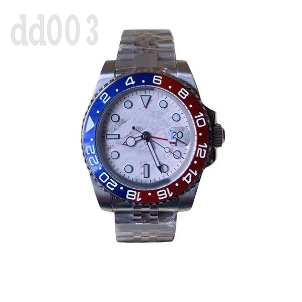 gmt mens watch mechanical designer watch 40mm 904l ceramic montre de luxe sapphire automatic stainless steel luminous luxury watch party sb0, Slivery;brown
gmt mens watch mechanical designer watch 40mm 904l ceramic montre de luxe sapphire automatic stainless steel luminous luxury watch party sb0, Slivery;brown