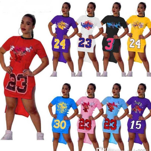 women clothing casual dresses short sleeve letter printed split skirt irregular short front long back dress, Black;gray
women clothing casual dresses short sleeve letter printed split skirt irregular short front long back dress, Black;gray