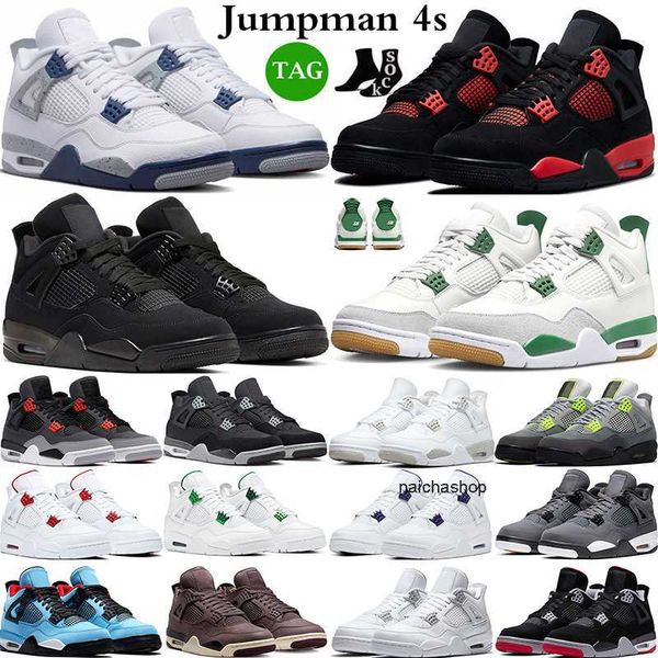 2023 men women basketball shoes 4 4s pine green military black cat pn dust seafoam midnight navy red thunder lightning sports sneakers box s
2023 men women basketball shoes 4 4s pine green military black cat pn dust seafoam midnight navy red thunder lightning sports sneakers box s