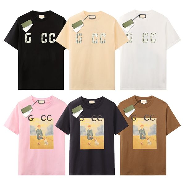 

Mens Designer T-Shirt Luxury Brand Gu T Shirts Mens Womens Short Sleeve Tees Summer Casual Shirts Hip Hop Streetwear Tops Shorts Clothing Clothes Various Colors-40, 1-4