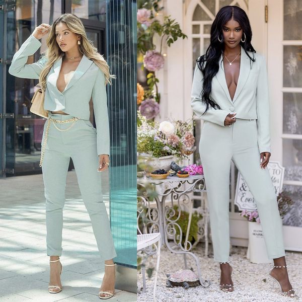 summer candy color women pants suits celebrity lady customization evening party blazer wear slim flared trousers 2 pieces, Black;red
summer candy color women pants suits celebrity lady customization evening party blazer wear slim flared trousers 2 pieces, Black;red