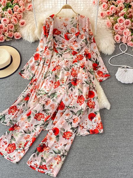women s two piece pants bohemian women 3 pieces set female elegant long cardigans strapless camis wide leg chiffon suits spring fall 230403, White
women s two piece pants bohemian women 3 pieces set female elegant long cardigans strapless camis wide leg chiffon suits spring fall 230403, White