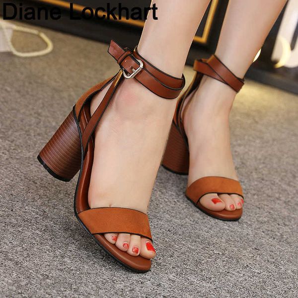 chunky heel women ankle strap gladiator sandals women's retro style summer shoes fashion female flock sandalias de mujer 230403, Black
chunky heel women ankle strap gladiator sandals women's retro style summer shoes fashion female flock sandalias de mujer 230403, Black
