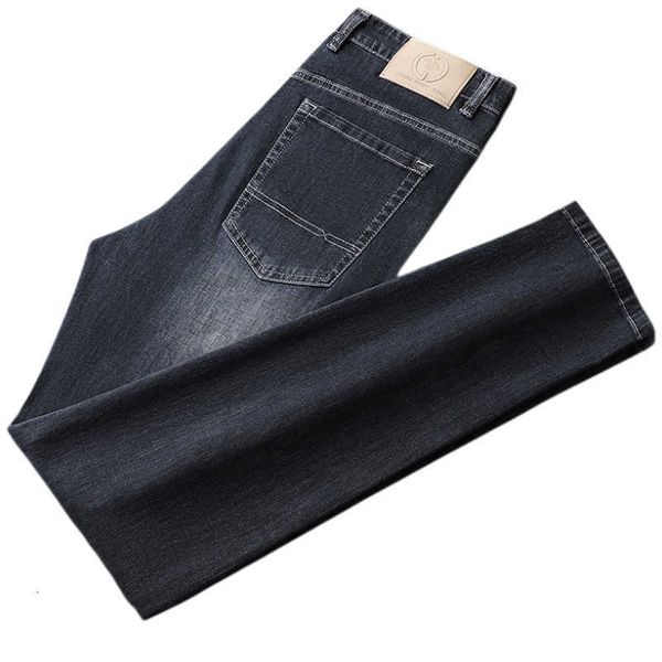 black blue men's jeans 2023 high waist straight sleeve lightweight elastic cotton for middle and young people business casual
black blue men's jeans 2023 high waist straight sleeve lightweight elastic cotton for middle and young people business casual