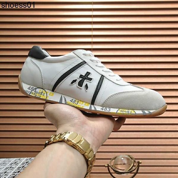 premiata premiada men's shoes new leather panel sports low casual shoes small white shoes for men, Black
premiata premiada men's shoes new leather panel sports low casual shoes small white shoes for men, Black