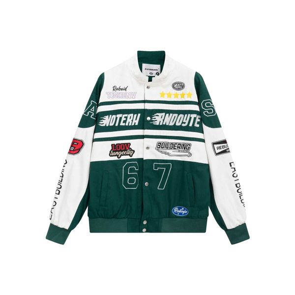 clothing club american baseball jacket pilot jacket motorcycle jacket bf men's and women's autumn bombing street loose fashion, Black;white
clothing club american baseball jacket pilot jacket motorcycle jacket bf men's and women's autumn bombing street loose fashion, Black;white