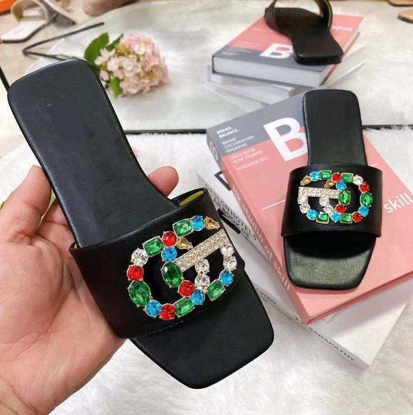 designer 2023 women slippers luxury rhinestone diamond interlocking g slip on mules woman thin heel slides shoes fashion ladies slippers fem, Black
designer 2023 women slippers luxury rhinestone diamond interlocking g slip on mules woman thin heel slides shoes fashion ladies slippers fem, Black