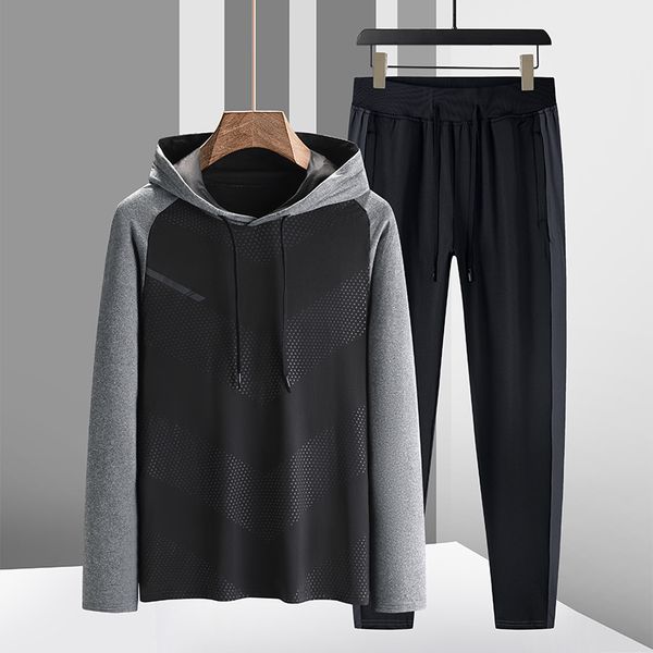 men's tracksuits men's track and field suit gym sports suit running jogging suit fitness tights 230403, Gray
men's tracksuits men's track and field suit gym sports suit running jogging suit fitness tights 230403, Gray