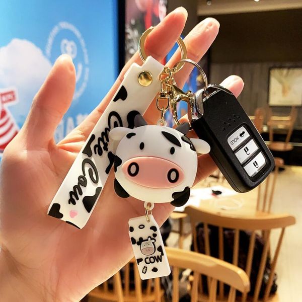fashion lovely cow keychain charm keychains for women bag pendant jewelry trinket girls car key ring key chain, Silver
fashion lovely cow keychain charm keychains for women bag pendant jewelry trinket girls car key ring key chain, Silver