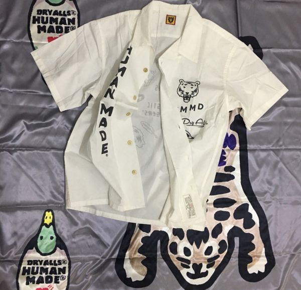 men's casual shirts human made shirt oversize casual men women 1 1 human made tiger duck hawaii shirt 230403, White;black
men's casual shirts human made shirt oversize casual men women 1 1 human made tiger duck hawaii shirt 230403, White;black