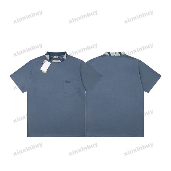xinxinbuy men designer tee t shirt 23ss paris flower jacquard collar milan short sleeve cotton women black white blue gray xs-l, Black;brown
xinxinbuy men designer tee t shirt 23ss paris flower jacquard collar milan short sleeve cotton women black white blue gray xs-l, Black;brown