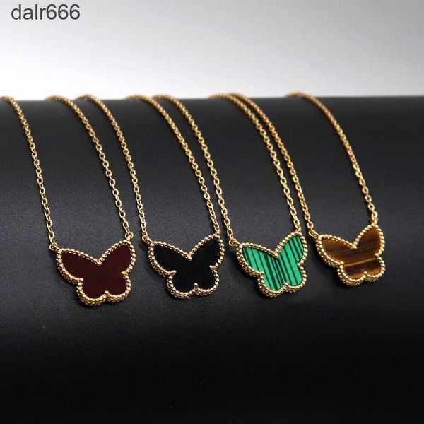 2022 new green white shell double side pendant necklaces for women 18k gold sweet butterfly luxury designer choker necklace jewelry, Silver
2022 new green white shell double side pendant necklaces for women 18k gold sweet butterfly luxury designer choker necklace jewelry, Silver